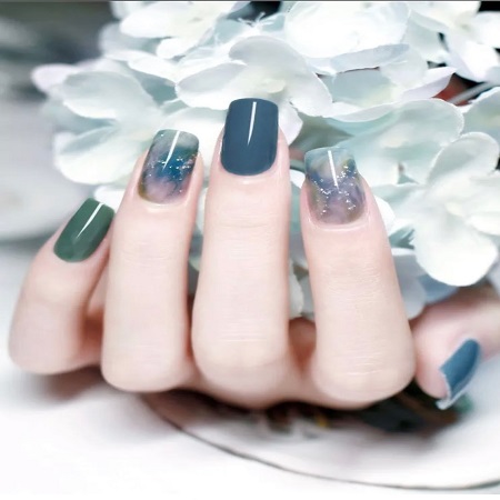 BLACK("L A NAILS") - nexgen nails