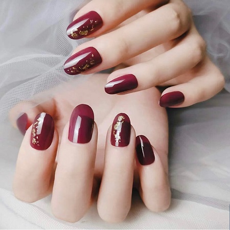 BLACK("L A NAILS") - shellac gel manicure